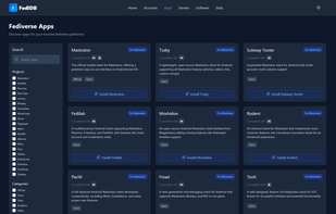 Fediverse Apps Page