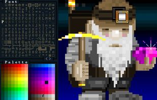 REXPaint screenshot 1