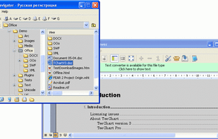 NavPanel add-on, Word file opened