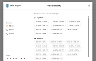 Lessonpal screenshot 2