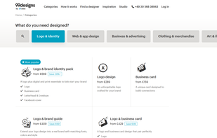 99 Designs screenshot 1