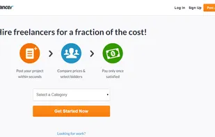 Freelancer.com screenshot 1