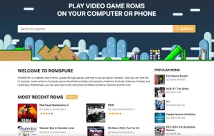 ROMSPURE.CC screenshot 1
