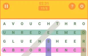 Advanced Word Search Puzzle screenshot 2