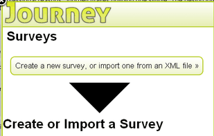 Create or Import a Survey