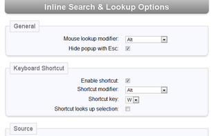 Inline Search & Lookup screenshot 2