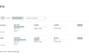 Marketomail screenshot 2