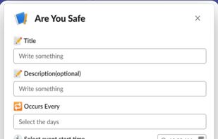 AreYouSafe? screenshot 2