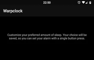 Warpclock screenshot 1