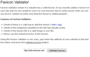 Favicon Validator