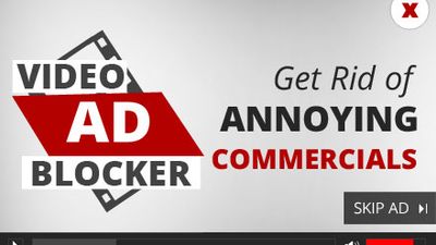 Video AdBlock for Chrome banner