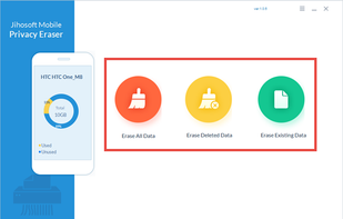 Jihosoft Mobile Privacy Eraser screenshot 1