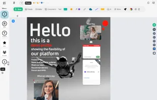 User profile with video