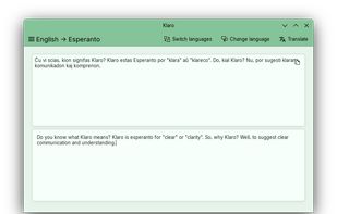 Klaro screenshot 1