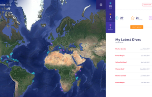 Dive.site screenshot 1