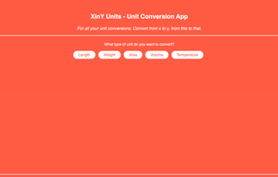 Choose your type of unit