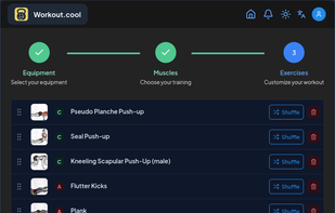 Workout Cool screenshot 2