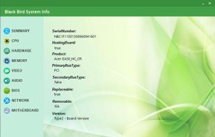 Black Bird Registry Cleaner screenshot 2