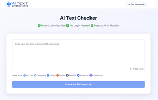 AI Text Checker screenshot 1