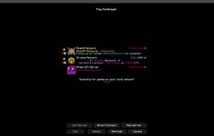 Server Menu