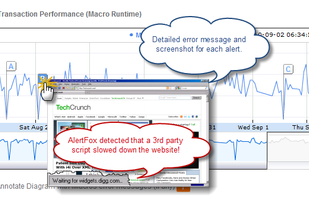 AlertFox Website Monitoring screenshot 1