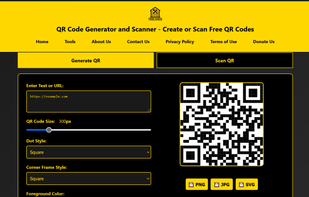 QR Code Generator and Scanner