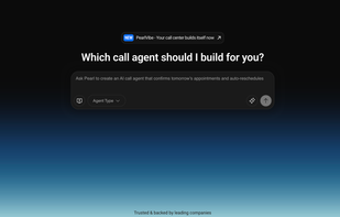 Describe your use case, and Pearl Vibe will build the entire workflow automatically. And your AI voice agent is ready to test.