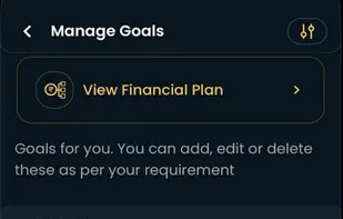 Manage Your Goals