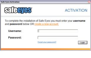 Screenshot of installation