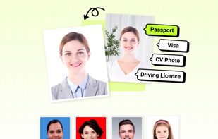 My IDPHOTO can make id photos like passport photo,visa,CV photo,driving license
