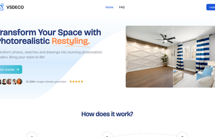 Landing page