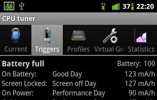 CPU Tuner screenshot 1