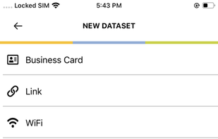 NFC TagWriter by NXP screenshot 1
