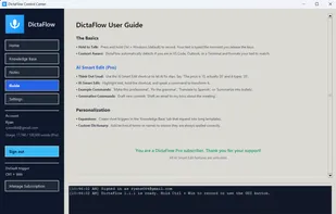 DictaFlow screenshot 1
