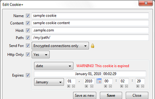 Cookies Manager+ screenshot 2