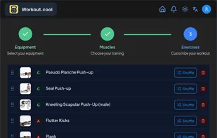 Workout Cool screenshot 2