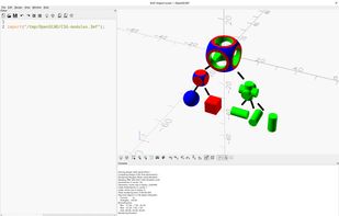 OpenSCAD screenshot 2