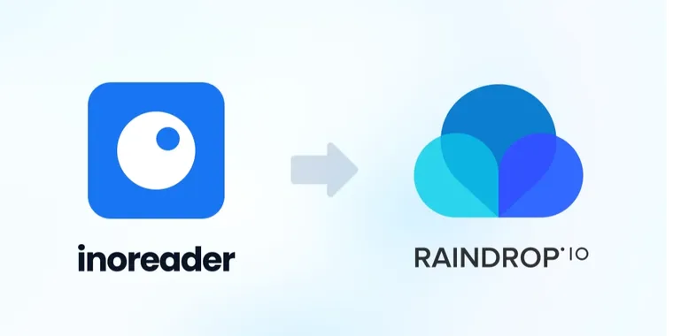 Inoreader adds direct Raindrop.io integration, a week after Pocket's discontinuation image