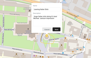 Funny caption of pisa tower.