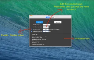 iAutoClicker screenshot 1