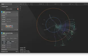 Graphistry screenshot 2
