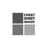 Cheat Sheet Maker icon