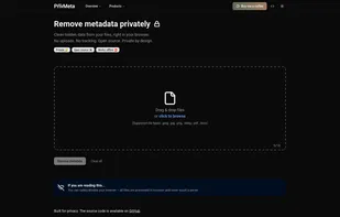 PrivMeta screenshot 1
