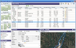 SportTracks screenshot 1