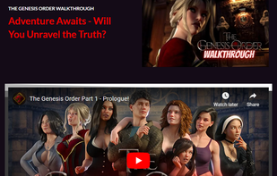 The Genesis Order screenshot 1