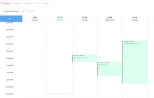 Calendar View