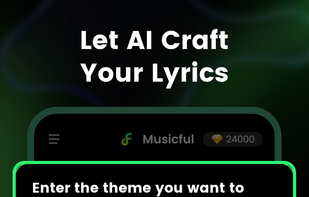Let AI write lyrics for you