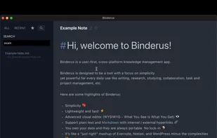 Binderus screenshot 1