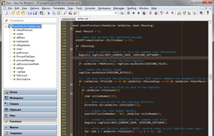 Zeus IDE screenshot 1