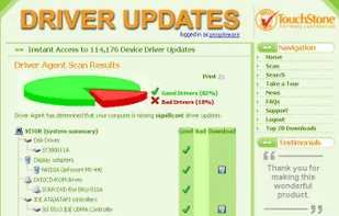 DriverAgent screenshot 2